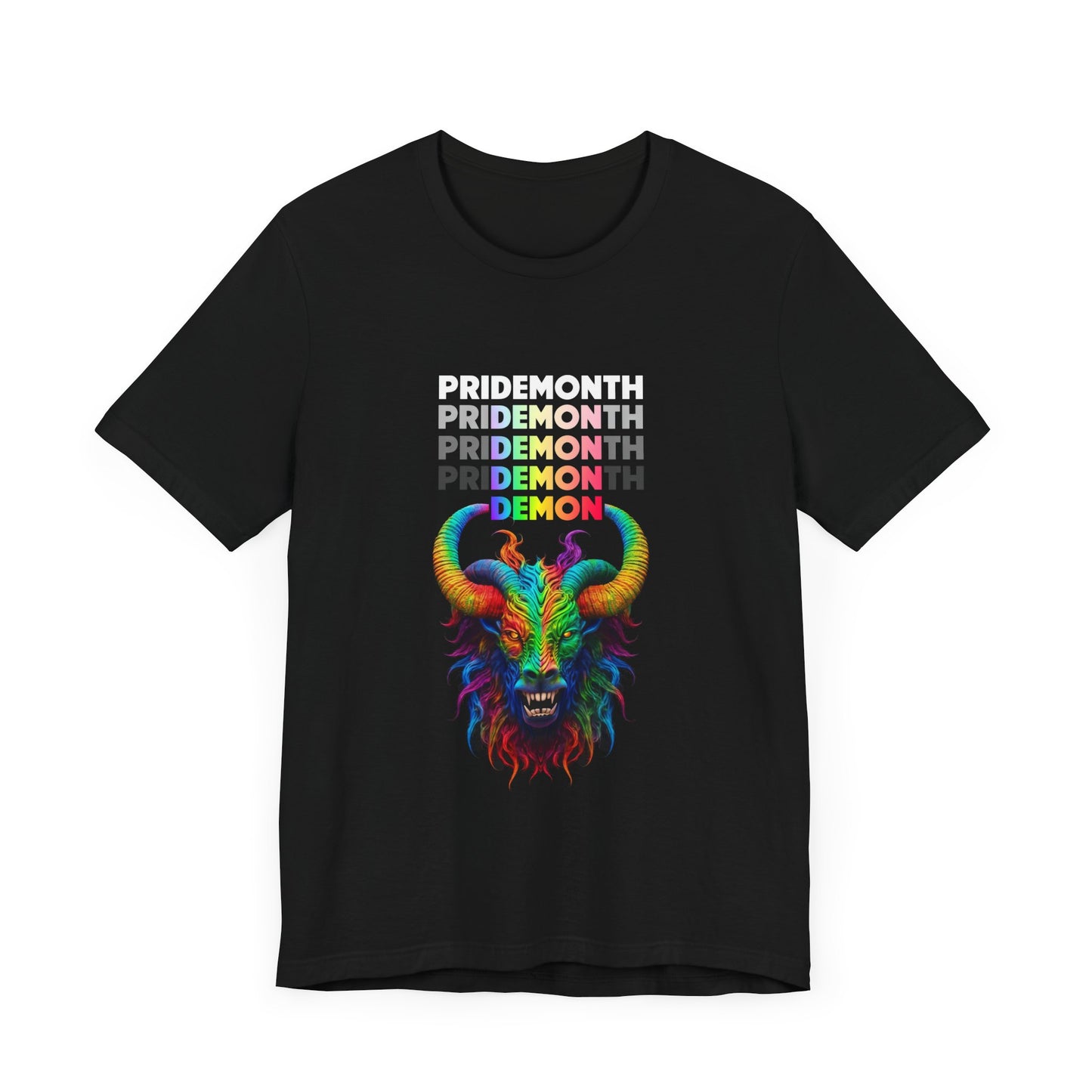 PrideMonth Demon - Unisex Jersey Short Sleeve Tee