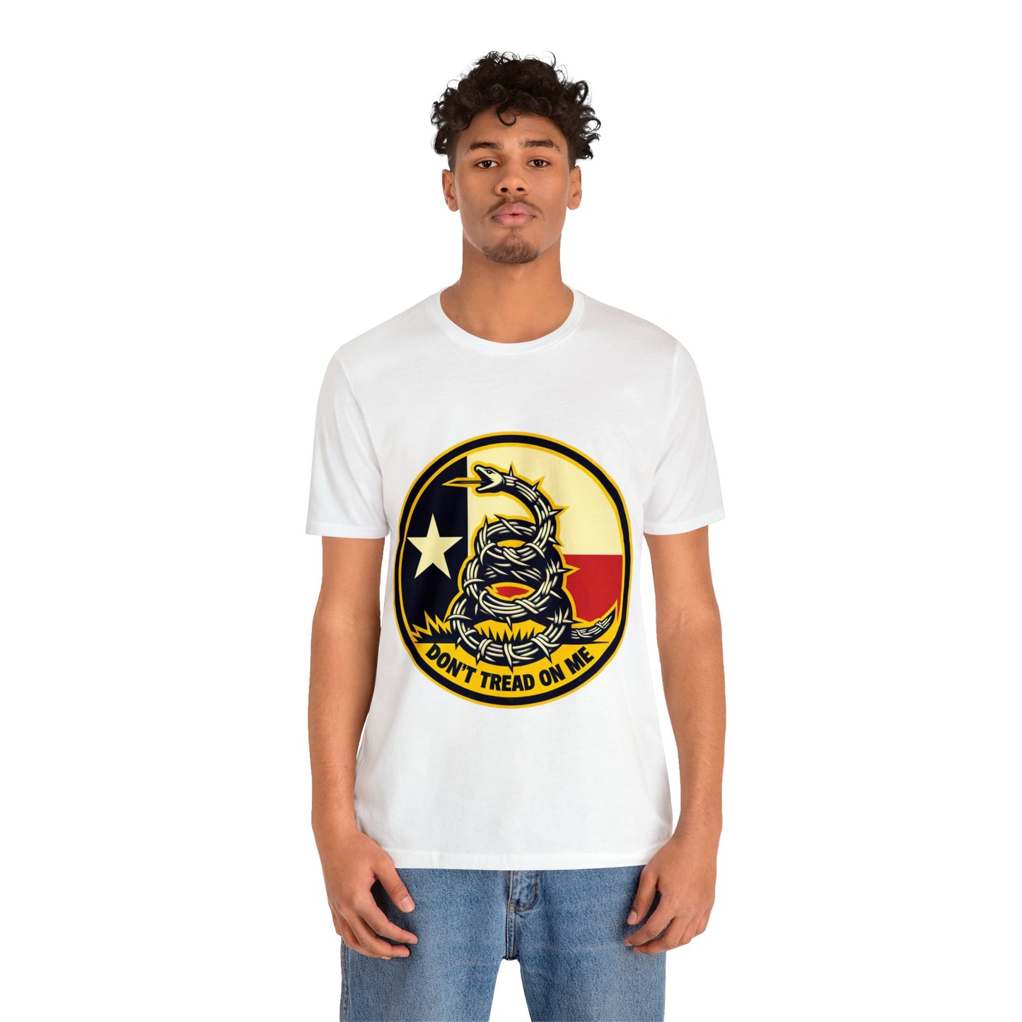 Don't Tread on Me - Texas Unisex Jersey Short Sleeve Tee.