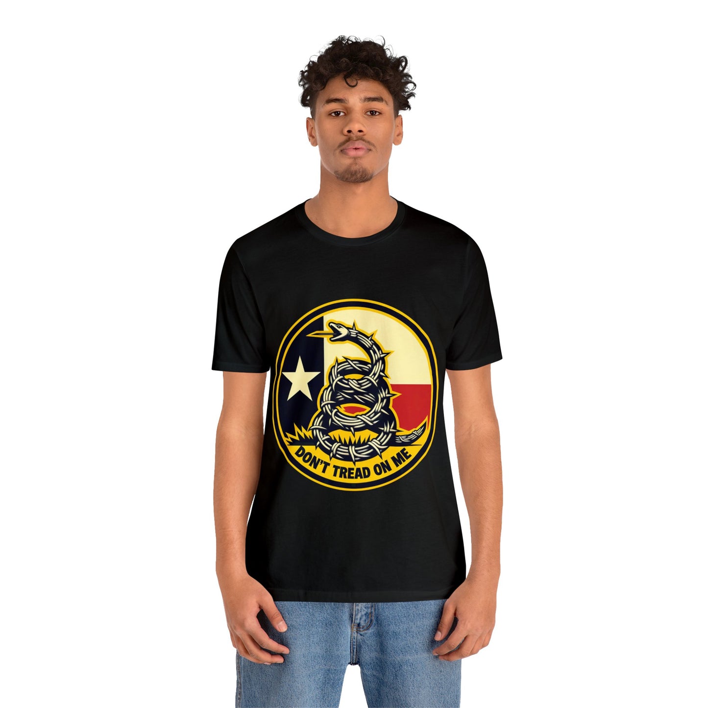 Don't Tread on Me - Texas Unisex Jersey Short Sleeve Tee.