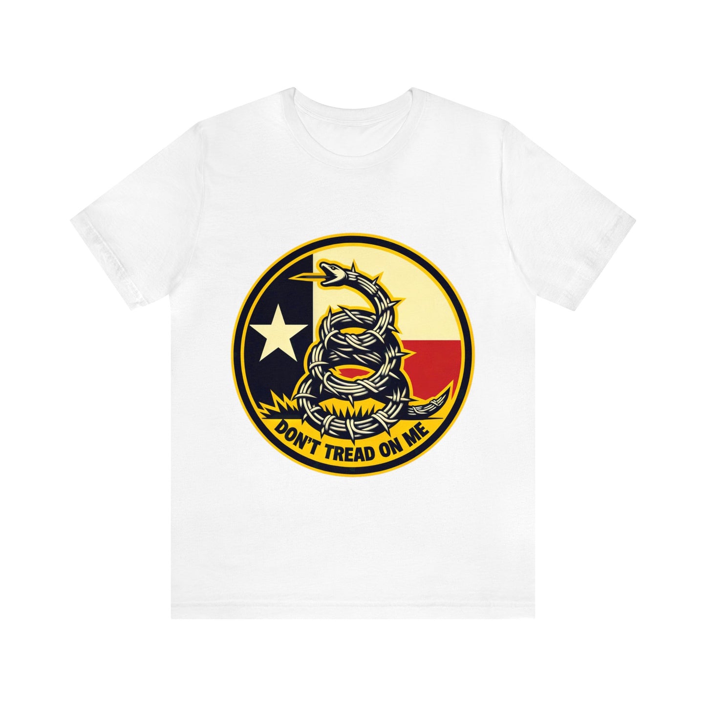 Don't Tread on Me - Texas Unisex Jersey Short Sleeve Tee.