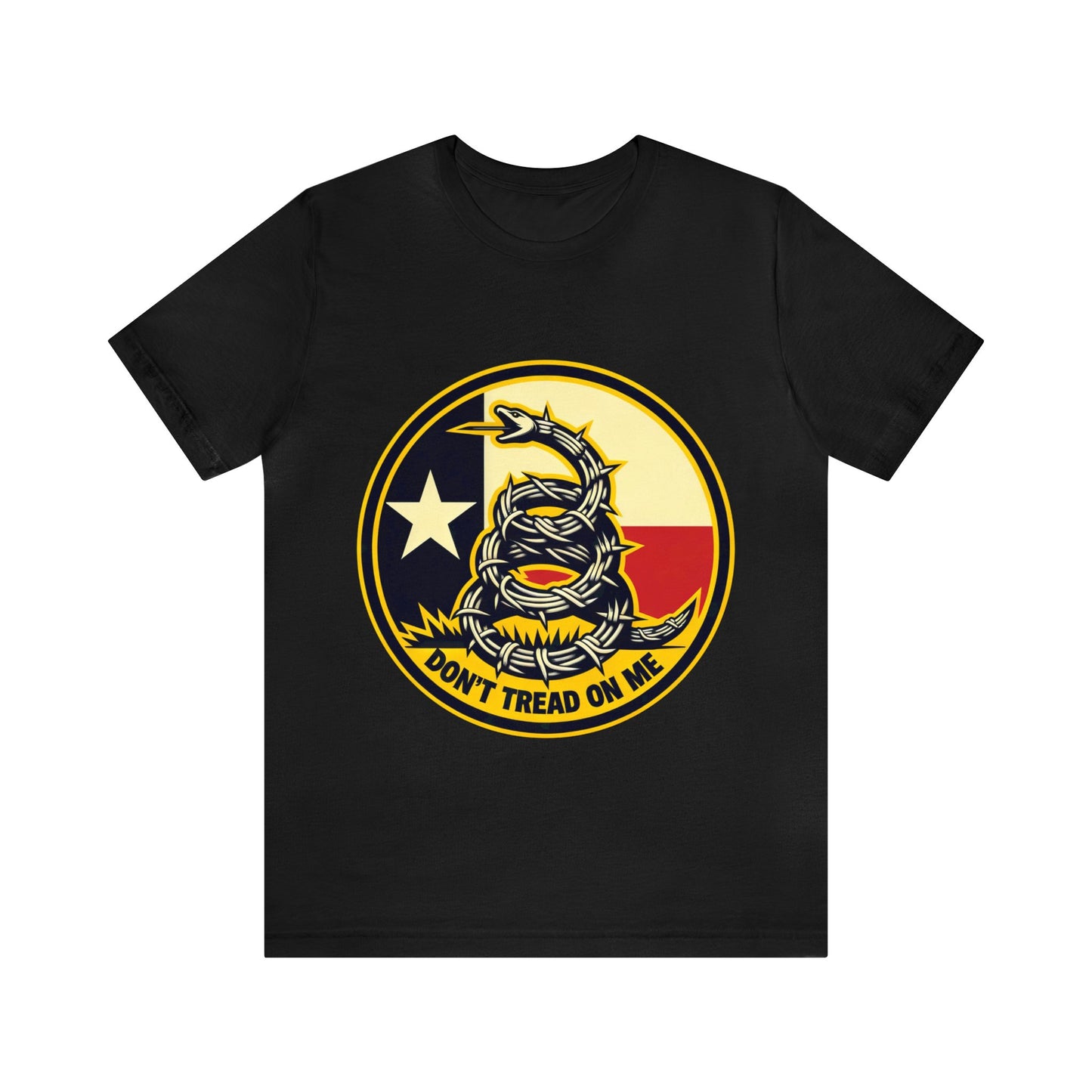 Don't Tread on Me - Texas Unisex Jersey Short Sleeve Tee.